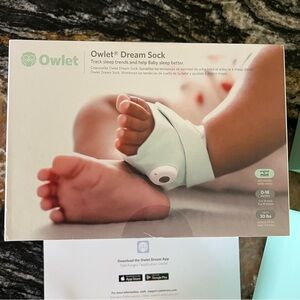Owlet Dream Sock in Mint